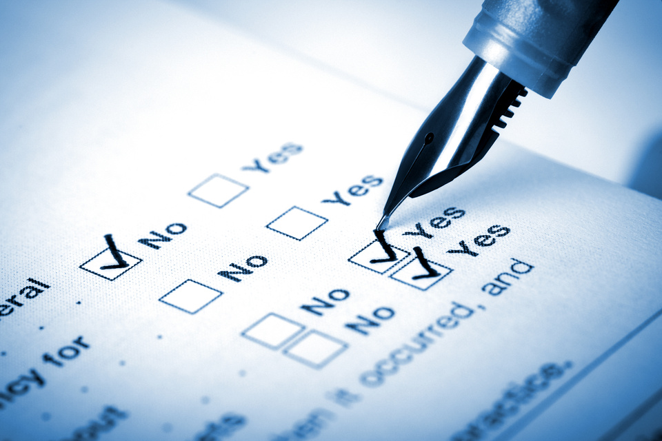 Filling Questionnaire